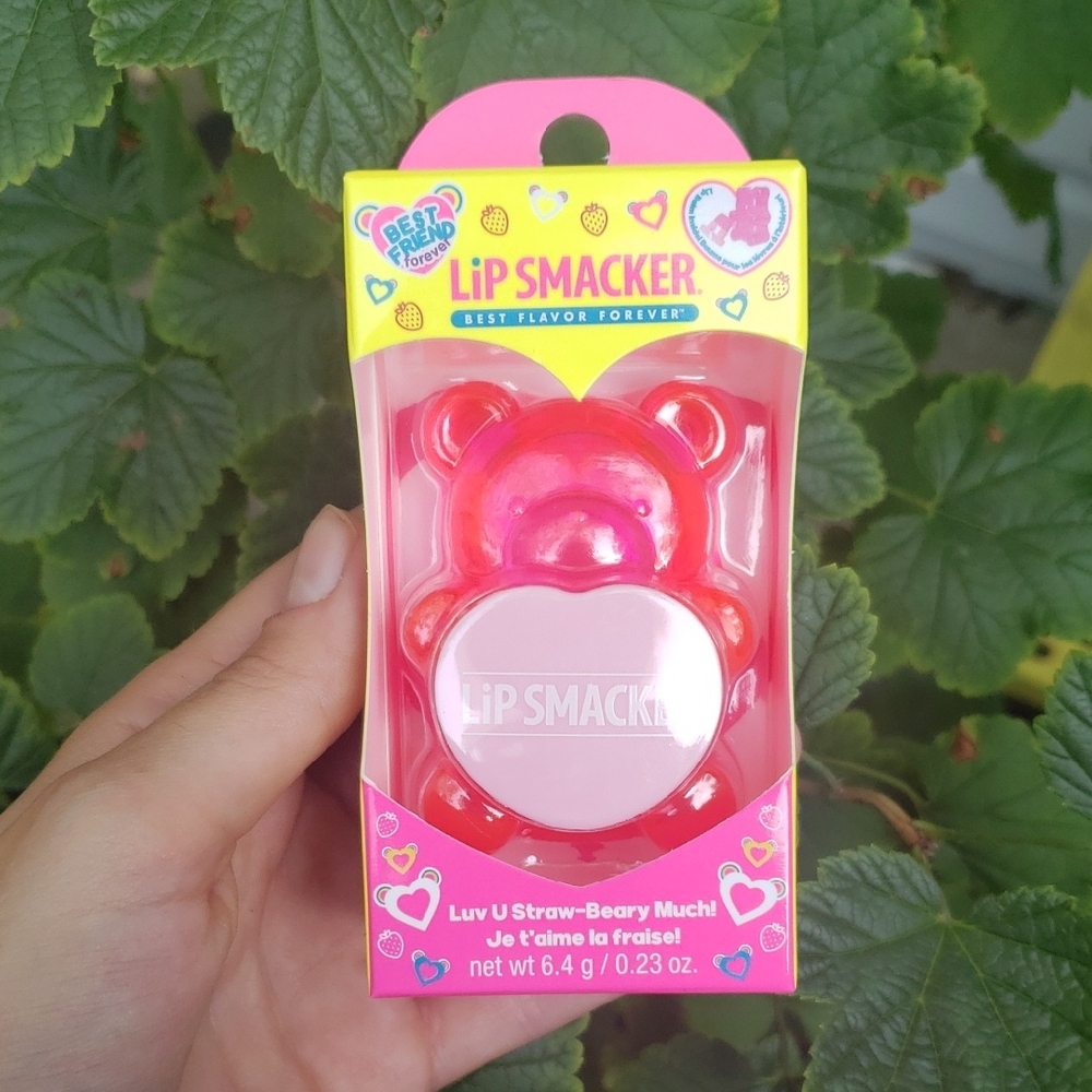 3/$30🌸 Lip Smacker Pink Bear 💄🧸